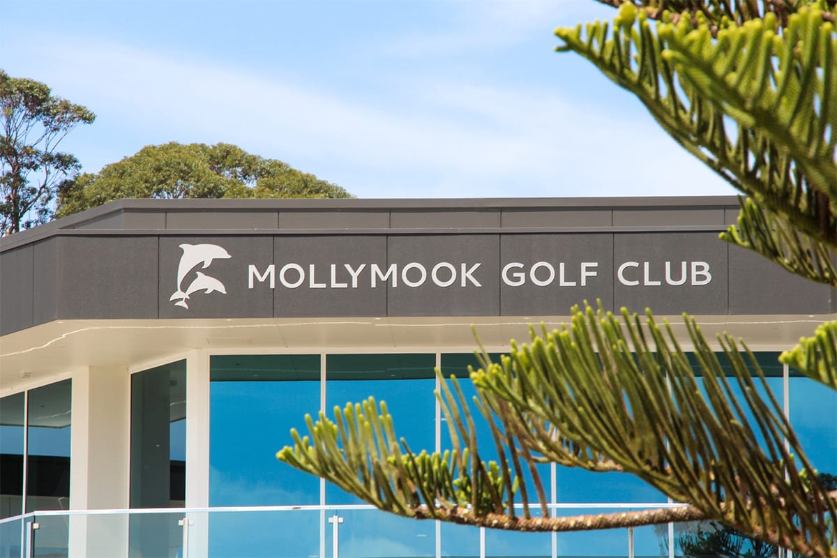 Location shot of Mollymook Golf Club